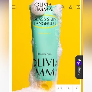 OLIVIA UMMA GLASS SKIN TANGHULU SHINE MUSCAT
CLEANSER NIB 4.05oz